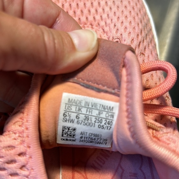 ADIDAS x Pharrell Williams Pink Athletic Shoes - Picture 5 of 5
